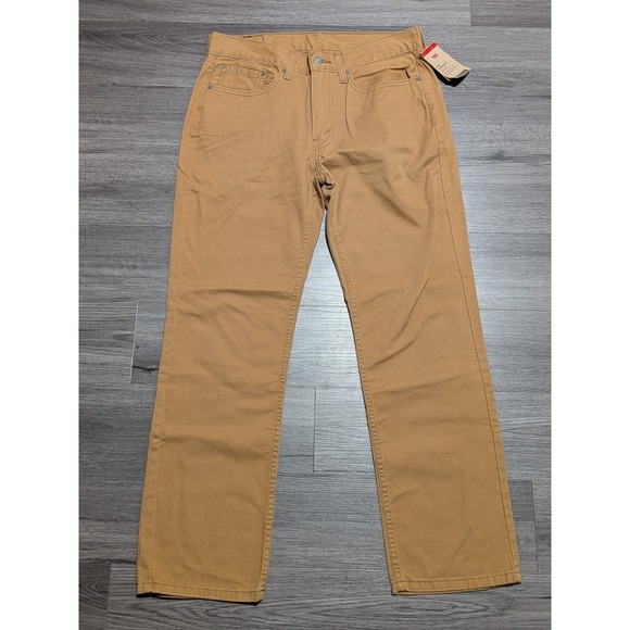 Levi's Other - New With Tags Levi's Men's Brown 514 Straight Fit 100% Cotton Jeans Size 32X30